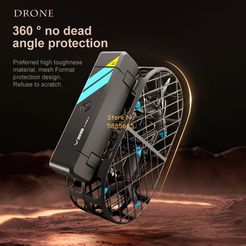8K HD Camera 360° Protection O - Drone Remote Controller Lanyard recension och pris