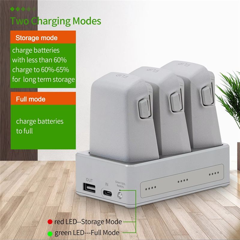 B92B Three-Way Charging Hub fo - Drone Charging Hub recension och pris